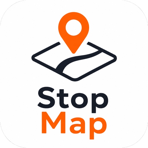 Icono de Stop Map